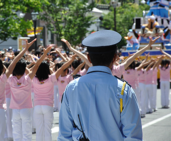 雑踏誘導警備